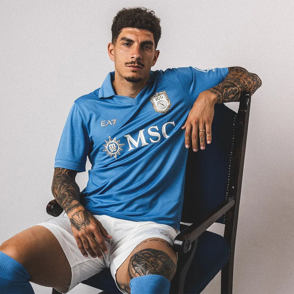 Maglia Napoli Home 2026/2027 EA7: la maglia del centenario