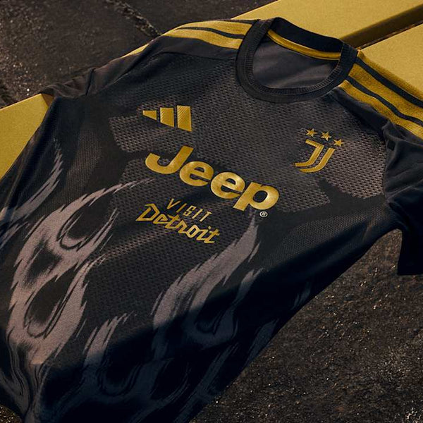 Maglia Juventus Third 2026/2027: la nuova terza maglia nera e oro Adidas