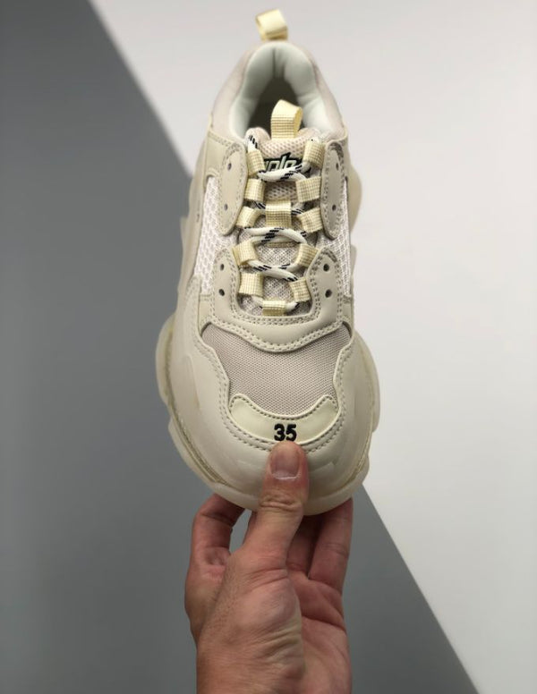 Balenciaga Triple S Clear Sole Beige | Provehito