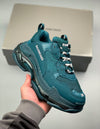 Balenciaga Triple S Clear Sole Full Dark Green | Provehito