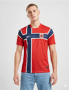 Maglia Norvegia Home 2026 Nike - Vista frontale design bandiera croce scandinava