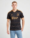 Ajax Maglia Away 2026/2027 Adidas nera e arancio – fronte