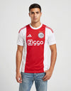 Ajax Maglia Home 2026/2027 Adidas rossa e bianca – fronte