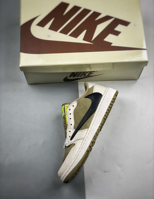 Nike Air Jordan 1 Travis Scott Golf Neutral Olive | Provehito