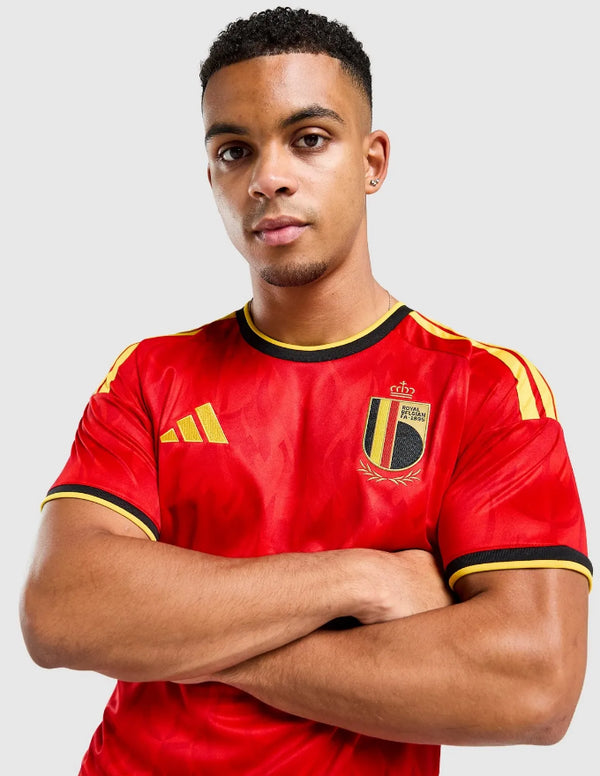 Maglia Belgio Home 2026 fronte - Kit ufficiale Red Devils