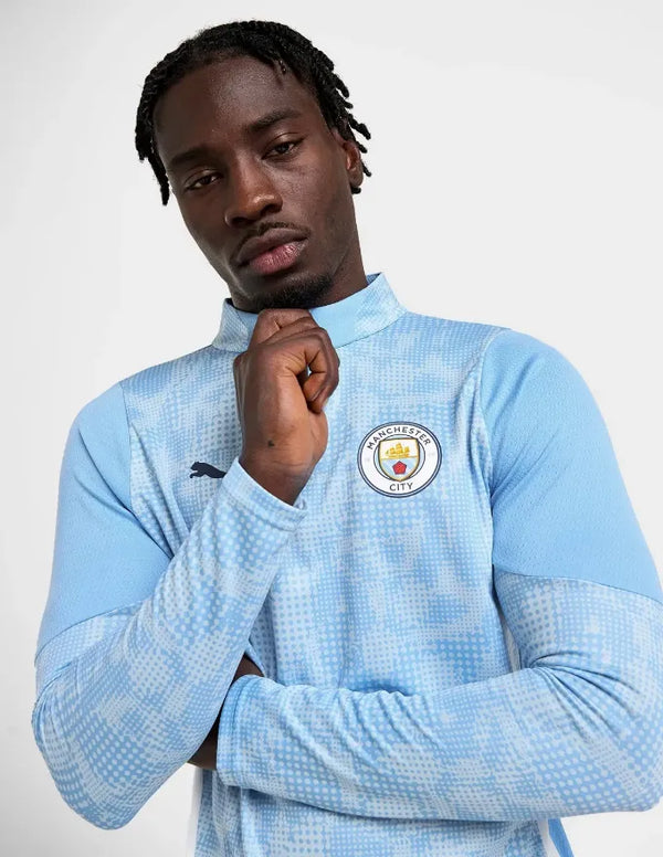 Manchester City Tuta Allenamento 2025/2026 - Dettaglio Stemma Puma