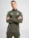 Real Madrid Tuta Training Track 1/4 Zip 2025/2026 Verde