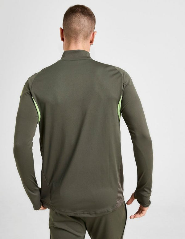 Real Madrid Tuta Training Track 1/4 Zip 2025/2026 Verde
