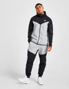 Nike Tech Tuta Fleece Full Zip Nero e Grigio | Provehito