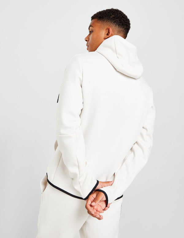 Nike Tech Tuta Fleece Full Zip Bianco | Provehito