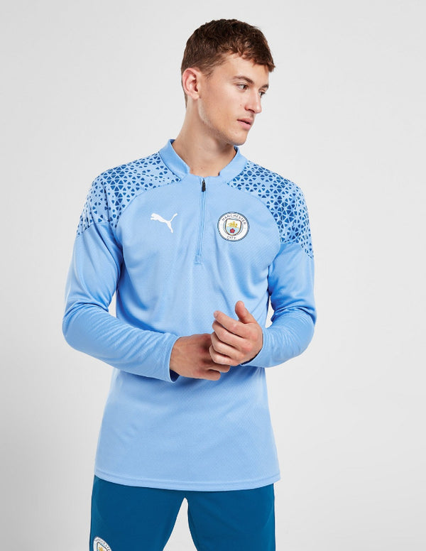 Manchester City Tuta Quarter-Zip Azzurra 2023/2024 | Provehito