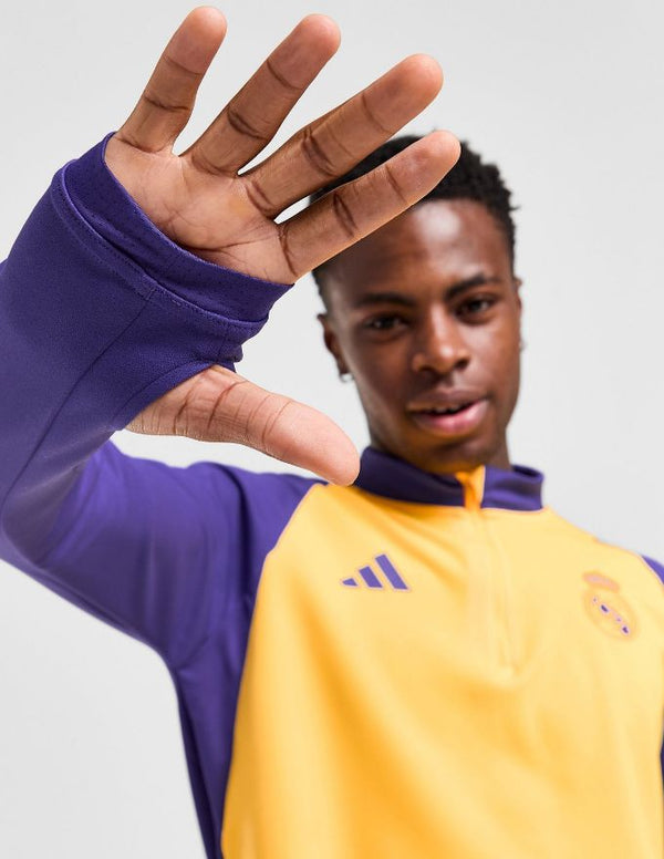 Real Madrid Tuta 1/4 Zip Giallo/Viola 2023/2024 | Provehito