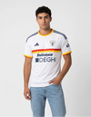 Maglia Away Lecce 2026/2027 Adidas bianca fascia giallorossa – fronte