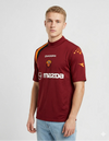maglia roma home 2004 2005 diadora mazda granata fascia arancio nera