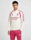 Tuta Real Madrid Adidas bianca e rosa – giacca e pantaloni indossati