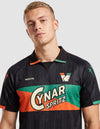 Maglia Venezia Home 2026/2027 NOCTA nera con fascia verde e arancione e sponsor Cynar Spritz