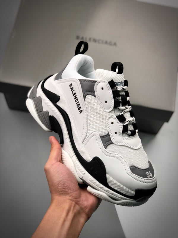 Balenciaga Triple S 3.0 Bianco-Grigio-Nero - Provehito