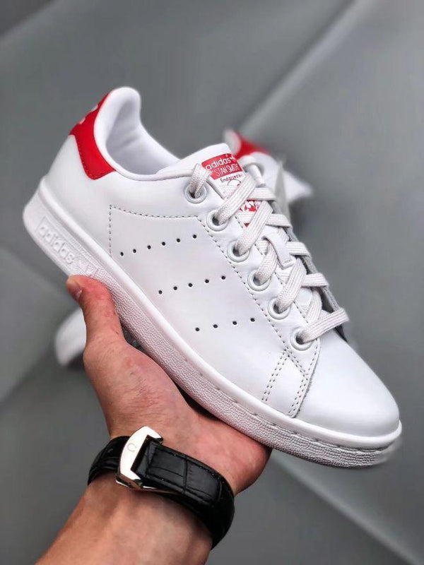 Adidas Stan Smith Bianco-Rosso - Provehito