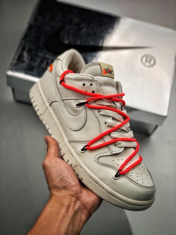 Nike SB Dunk Low x Off White Grigio