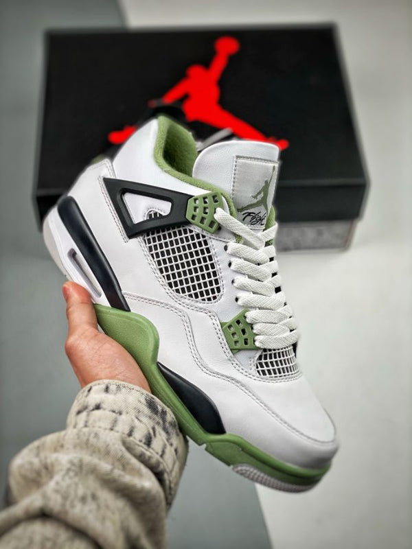 Nike Air Jordan 4 Oil Green | Provehito