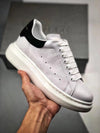Alexander McQueen White-Black Suede