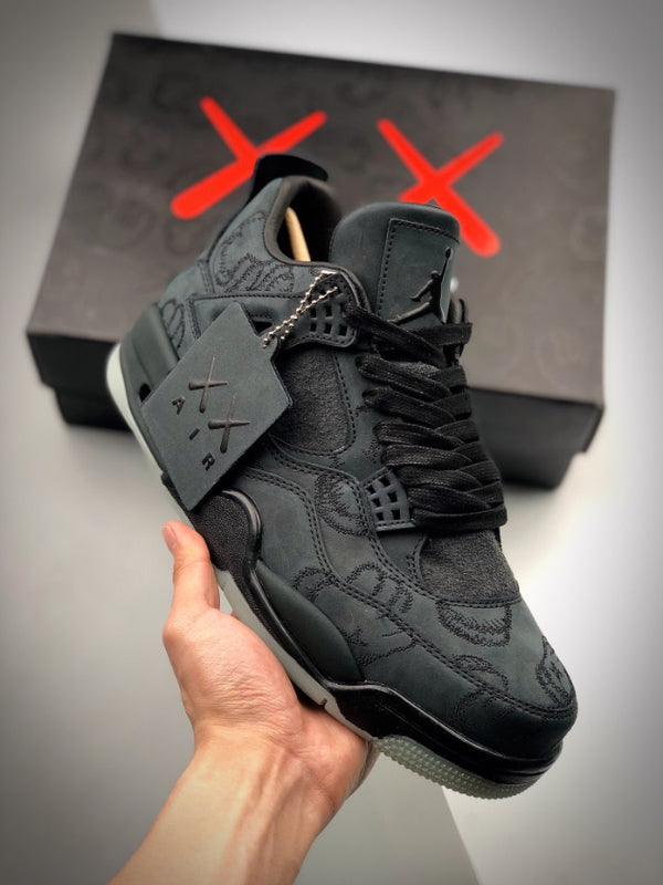 Nike Air Jordan 4 Retro Kaws Black | Provehito