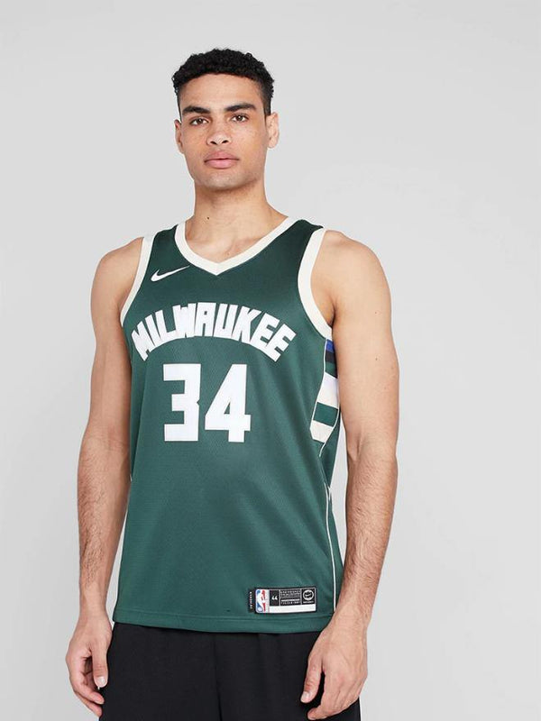 Canotta Milwaukee Bucks Verde Canotta Nike