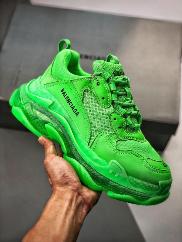 Balenciaga Triple S Neon Green Clear Sole | Provehito