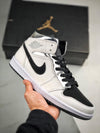 Nike Air Jordan 1 MID Bianco-Nero - Provehito