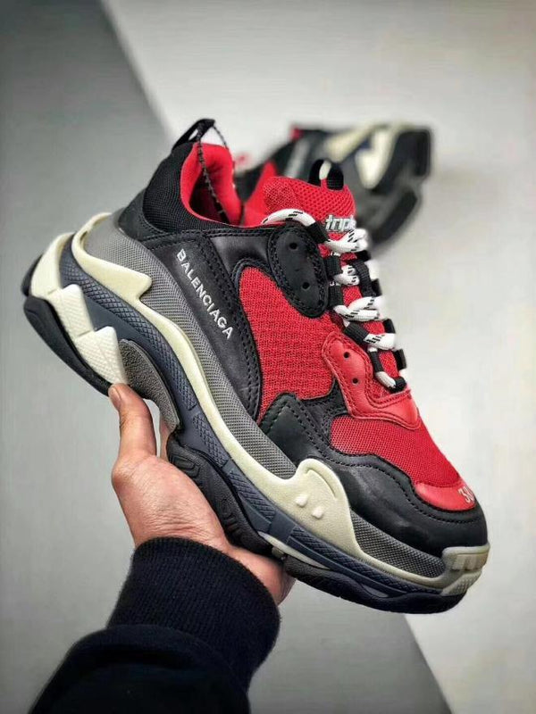 Balenciaga Triple S 3.0 Rosso-Nero-Beige - Provehito