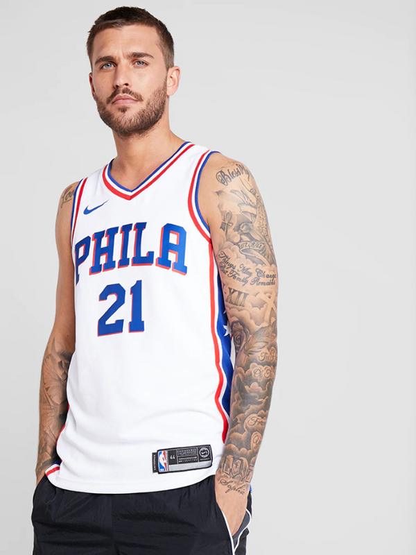 Canotta Philadelphia 76er Swingman Bianca - Provehito