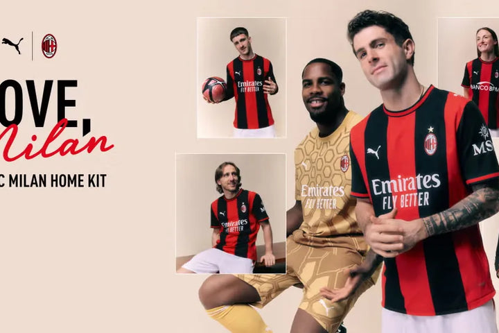 Milan Maglia Home 2026/2027 Puma — strisce rosso-nere ufficiali