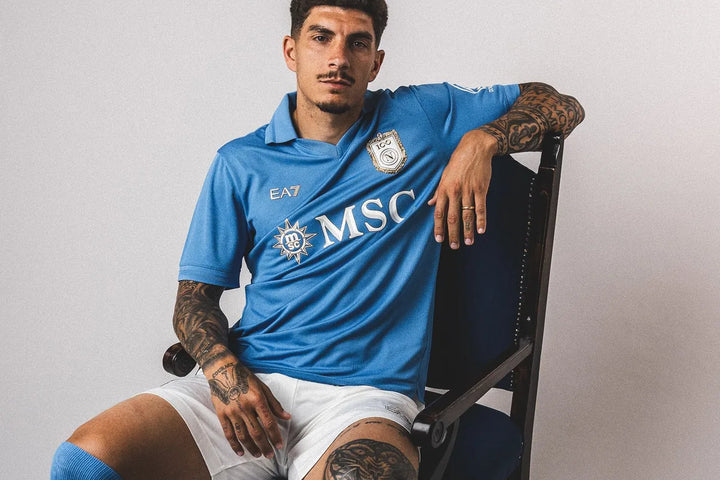 Maglia Napoli Home 2026/2027 EA7: la maglia del centenario