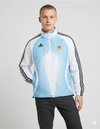 argentina giacca track top 2006 adidas celeste bianco tre strisce nere afa