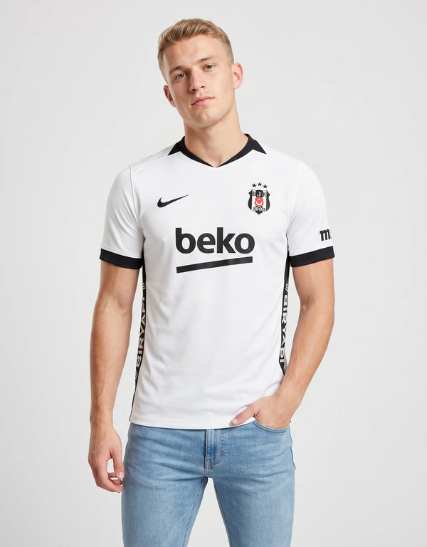 Maglia Home Besiktas 2026/2027 Nike bianca e nera – fronte
