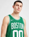 Canotta Boston Celtics Icon Swingman dettaglio girocollo e wordmark Boston