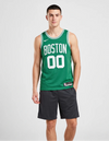 Canotta Boston Celtics Icon Swingman verde vista frontale