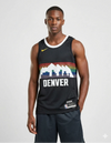 canotta denver nuggets city edition 2025 nike nera skyline arcobaleno montagne rocciose