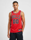 Canotta Chicago Bulls Icon Edition Swingman Nike rossa dettaglio