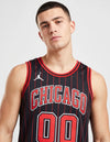 Canotta Chicago Bulls Statement Edition Swingman Jordan 2025/2027 nera dettaglio