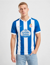 Maglia Deportivo La Coruña Home 2026/2027 Nike blu e bianca a righe con sponsor Estrella Galicia