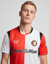 Feyenoord Maglia Home 2026/2027 - dettaglio colletto e stemma