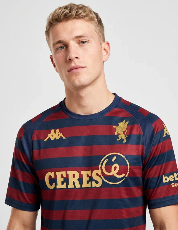 Terza maglia Genoa 2026/2027 Kappa dettaglio grifone – dettaglio