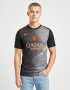 Inter maglia pre match terza 2025/2026 Nike grafite con pattern a onde bianche e dettagli arancio fluo