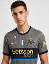 Maglia Inter Third 2026/2027 Nike grigio antracite con dettagli giallo e blu logo IM e scudetto tricolore