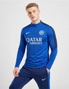 Inter Tuta Strike 1/4 Zip Drill Top 2026/2027 Nike blu royal con pantaloni abbinati - figura intera