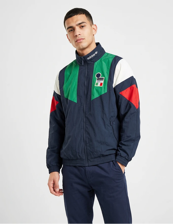 Giacca Italia EQT Track Top 2026/2027 Adidas vintage tricolore