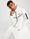 Nike Tech Tuta Fleece Full Zip Bianco | Provehito