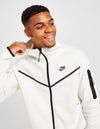 Nike Tech Tuta Fleece Full Zip Bianco | Provehito