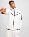 Nike Tech Tuta Fleece Full Zip Bianco | Provehito